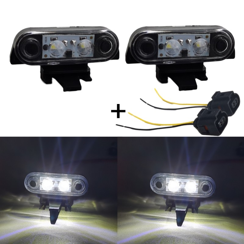 2Pieces 24V White volvo truck parts Volvo truck top lamp for volvo truck FH13 lights truck For volvo