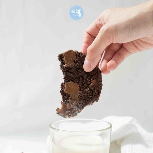 

Dark & milk cookies (12 pcs) - Bisa mix 2 rasa