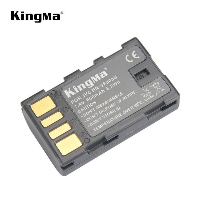BATERAI KINGMA BN-VF808U FOR JVC GR-D728 GR-D740 ETC - GARANSI RESMI