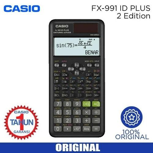 

Kalkulator Calculator Scientific Casio Fx-991 Id Plus Fx991Id Plus Ori