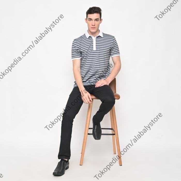 Ping Golf Harris Stripe Polo Original - Baju Golf Pria Branded 89