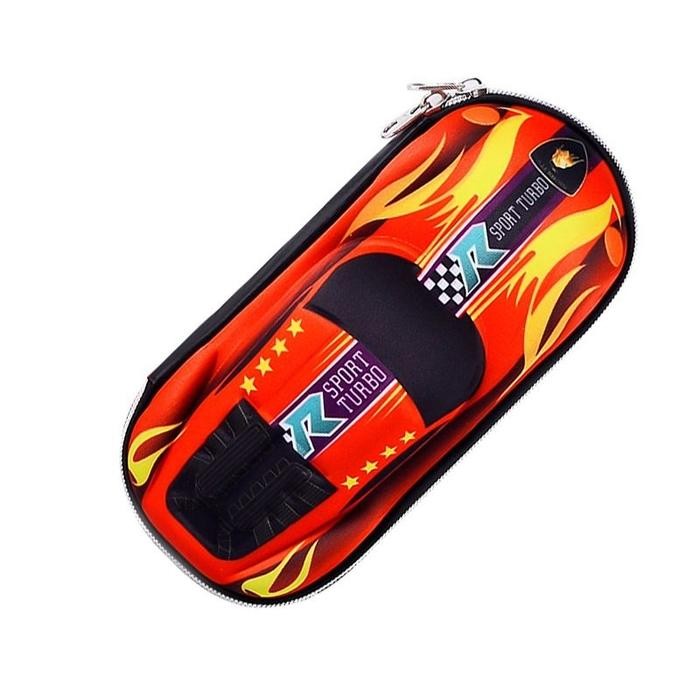 

TEMPAT PENSIL KOTAK PENSIL PENCIL CASE TK SD BAHAN EVA 3D MOBIL CAR PERALATAN STATIONERY TULIS KARET