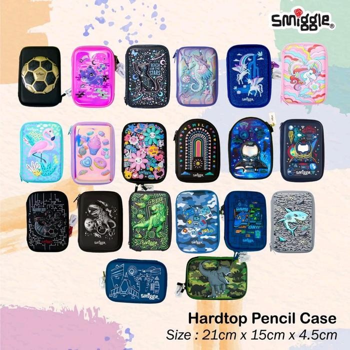 

TEMPAT PENSIL SMIGGLE/KOTAK PENSIL SMIGGLE
