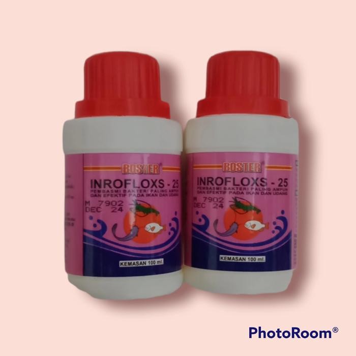 BOSTER INROFLOXS 25 ANTIBIOTIK IKAN KOI PALING EFEKTIF