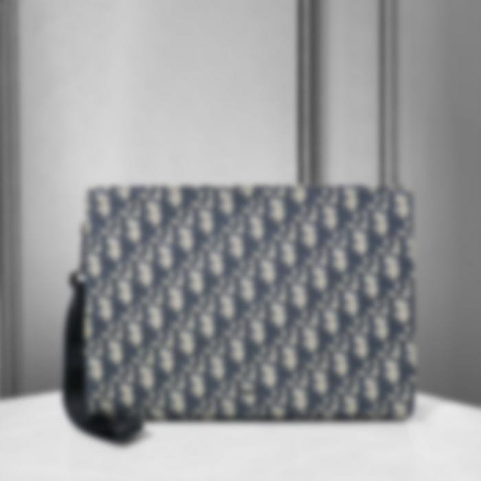 BEST SELLER CLUTCH DIOR A5 TRIANGLE OBLIQUE POUCH