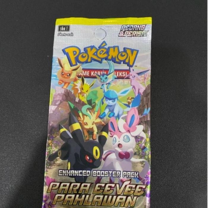 Playful Minds - Pokemon Tcg Indonesia Booster Pack Pedang&Perisai Vmax Klimaks/Tehnik Fushion/Arus