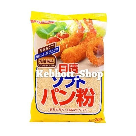 

SALE !!! NISSHIN SOFT PANKO BREADCRUMBS 200GR BREAD CRUMBS NISSIN TEPUNG ROTI READYY