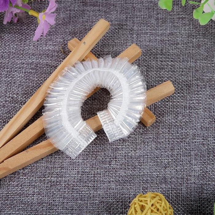 Warp Plastik Makanan Microwave Popular Broun Plastik Pelindung Makanan