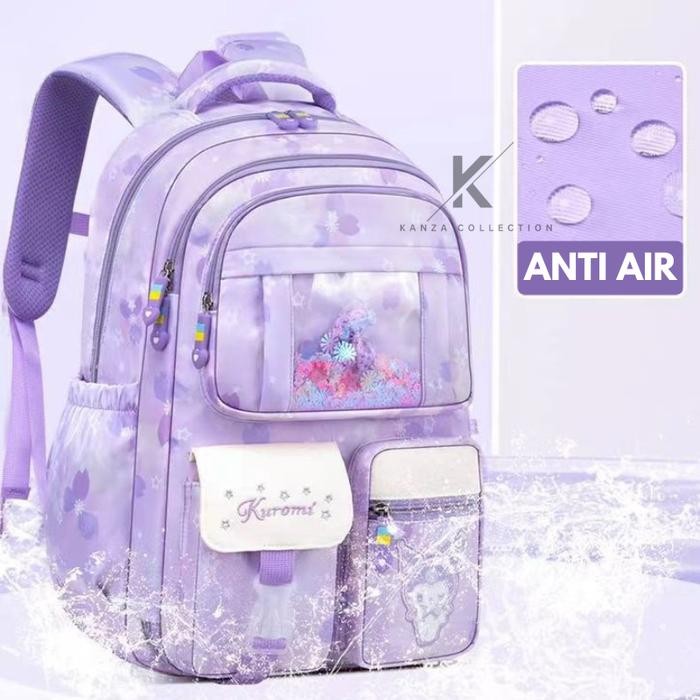 Tas Sekolah Ransel Anak Perempuan Tas Sekolah Wanita Tas Sekolah Model Kulkas Anti Air