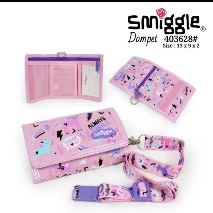 Smiggle Ori Wallet Lanyarddompet Anakkado