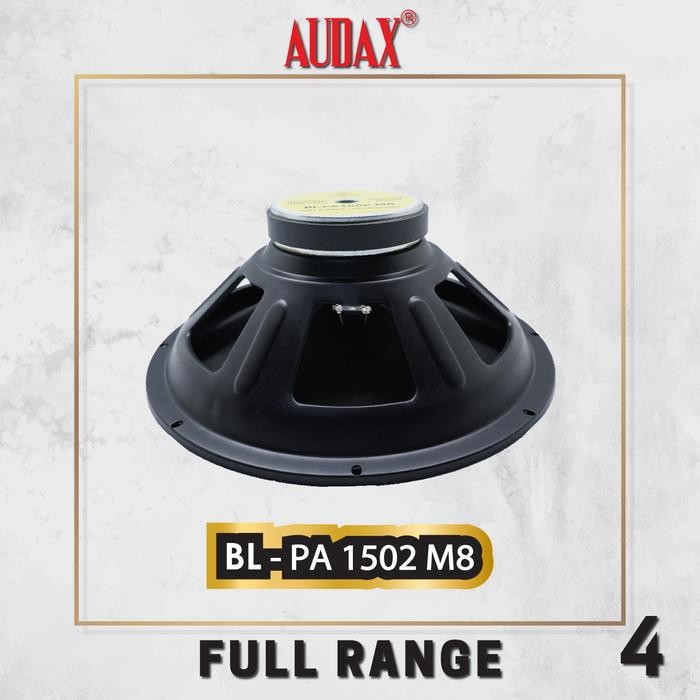 Audax - Speaker Pasif 15" Bell BL-PA 1502 M8 Mid & Bass Transducers