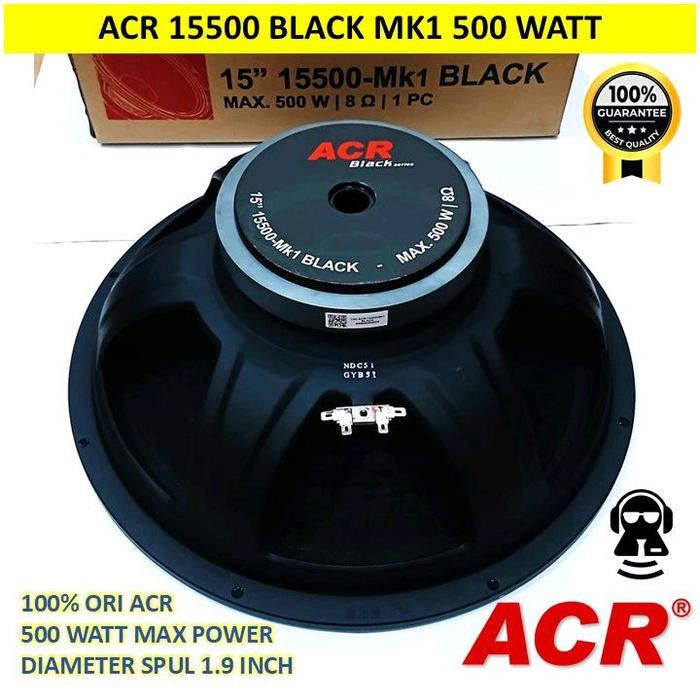 Speaker ACR 15 inch 15500 Black MK1 Series /Speaker ACR 15" 15500 MK1 Black