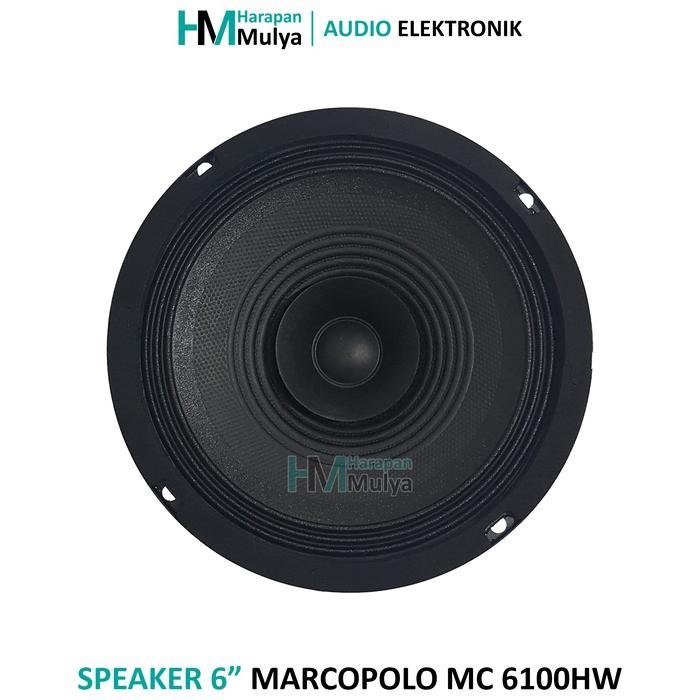 Speaker Fullrange 6" / Full Range 6 inch Marcopolo MC 6100HW