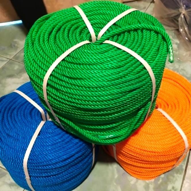 PREMIUM Tali Tambang Plastik 7mm Per ROLL- Tambang Plastik 7 mm Per rol