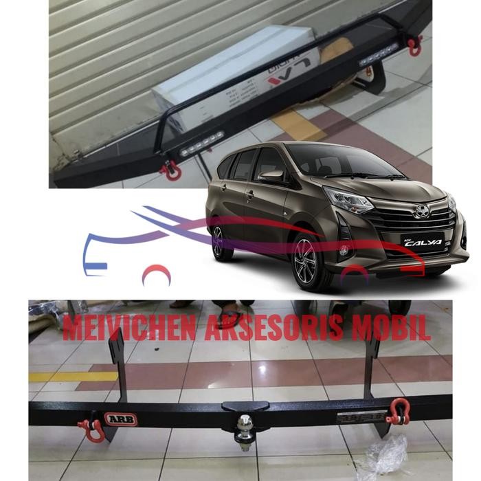 PREMIUM paket towing/Tanduk depan dan towing belakang Anting TOYOTA CALYA