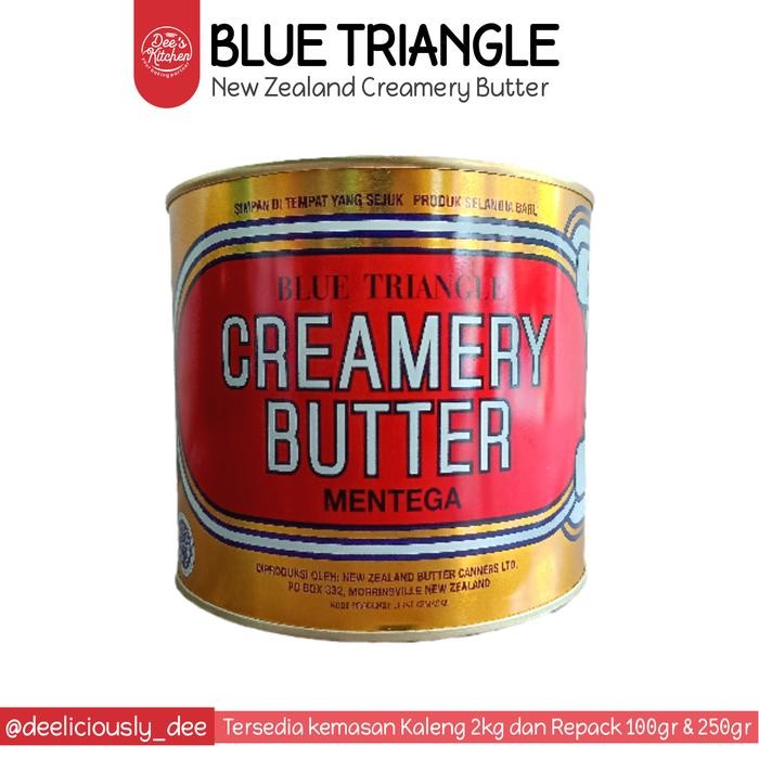 

Blue Triangle Creamery Butter / Mentega Butter Segitiga 2kg & Repack