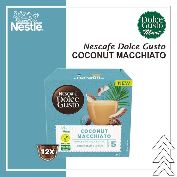 

Capsule Nescafe Dolce Gusto Coconut Macchiato Original - Kopi Kapsul Lembut dan Kaya Rasa