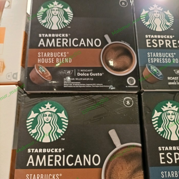 

starbucks ndg americano house blend 12's box