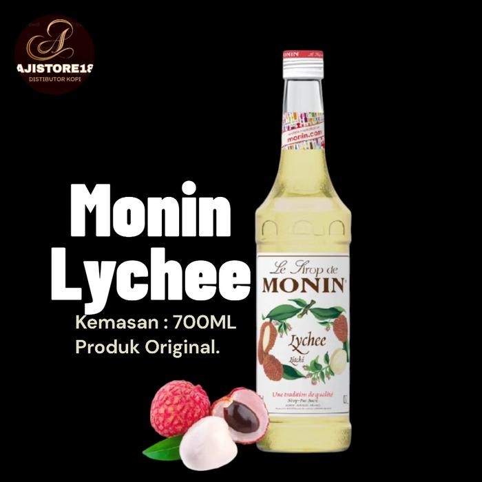 

monin syrup lychee 700 ml