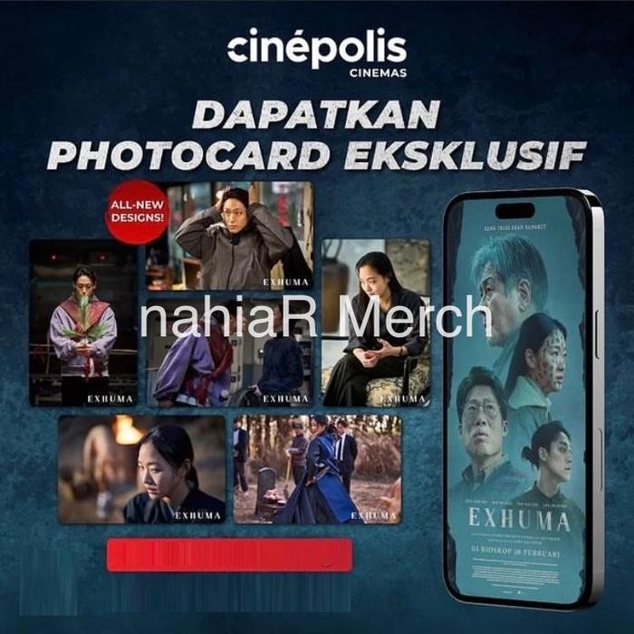 Exhuma X Cinepolis Official Photocard Part 2 Promo
