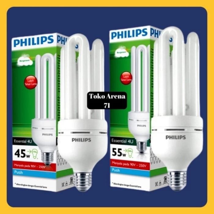 Philips Lampu Essential Jumbo 55 Watt 45Watt