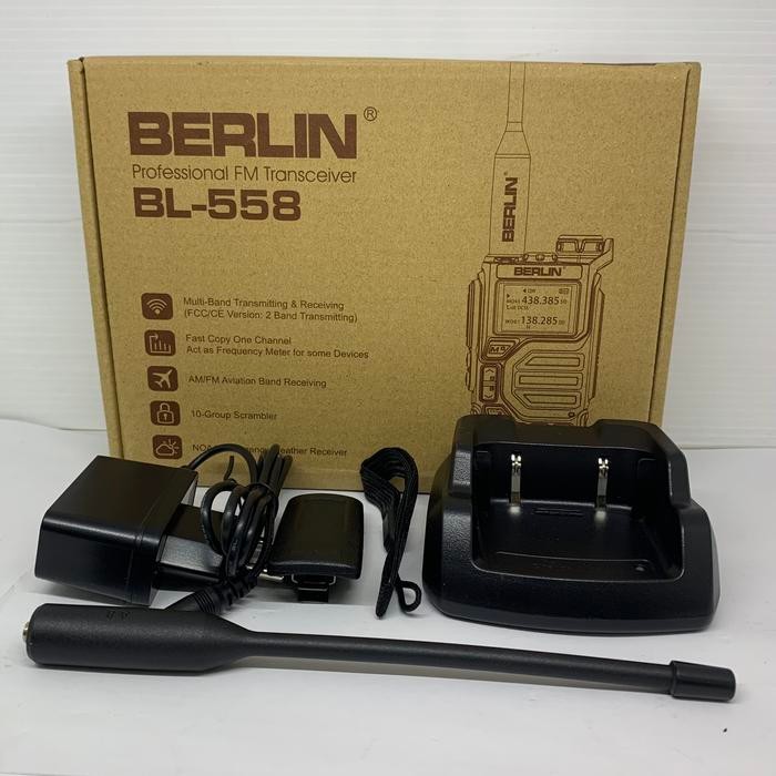 HT BL-558 DUALBAND RADIO 558 MULTIBAND RECEIVER MURAH