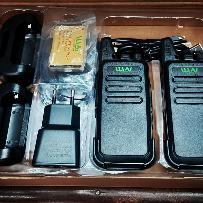 SEPASANG 2 PCS HT UHF WALKIE TALKIE ARMY TNI BRIMOB POLRI MILITER