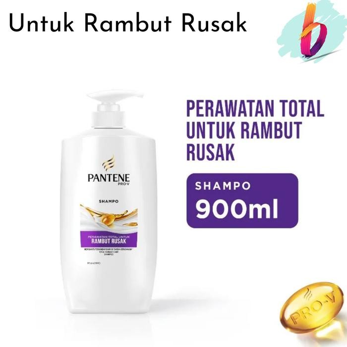 SHAMPO PANTENE 900ML ANTI KETOMBE MEMBANTU MENGATASI KETOMBE MEMBANDEL