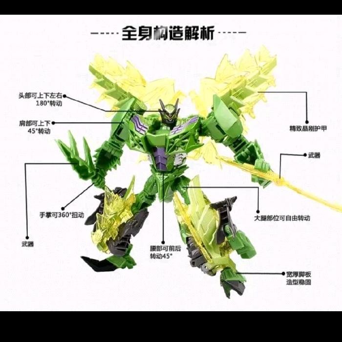 TRANSFORMERS 4 : AOE - SNARL OVERSIZE DIECAST - DINOBOTS