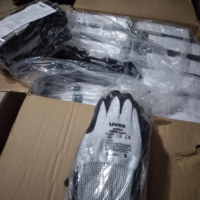 Hand Gloves Uvex Unidur 6659 Foam Gratisongkir