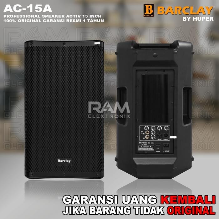 Speaker Aktif 15 In Barclay Ac15A Ac 15A 1000 Watt By Huper