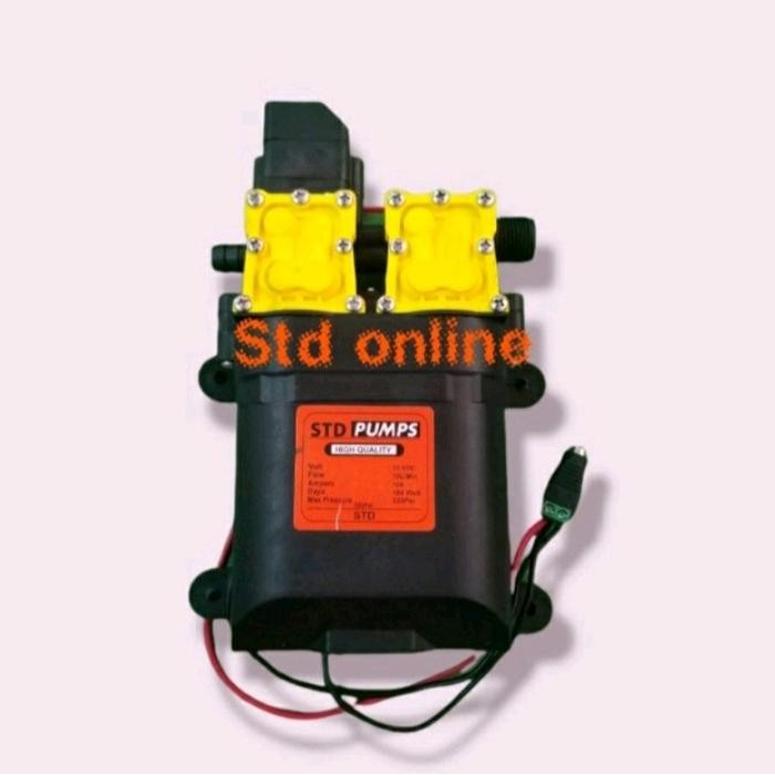 POMPA DOBLE 320PSI 12V DUALPUMP UNTUK DINAMO STEAM DC