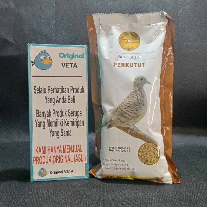 GOLD COIN PERKUTUT MAKANAN MILET PAKAN BURUNG PERKUTUT GIZI SEIMBANG