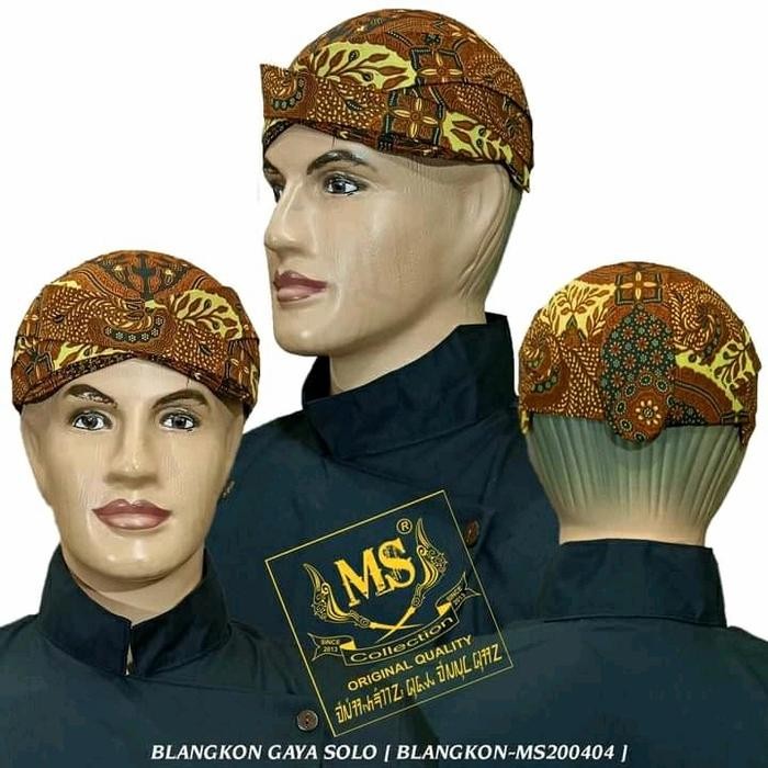 Ready Blangkon Jawa Solo Original