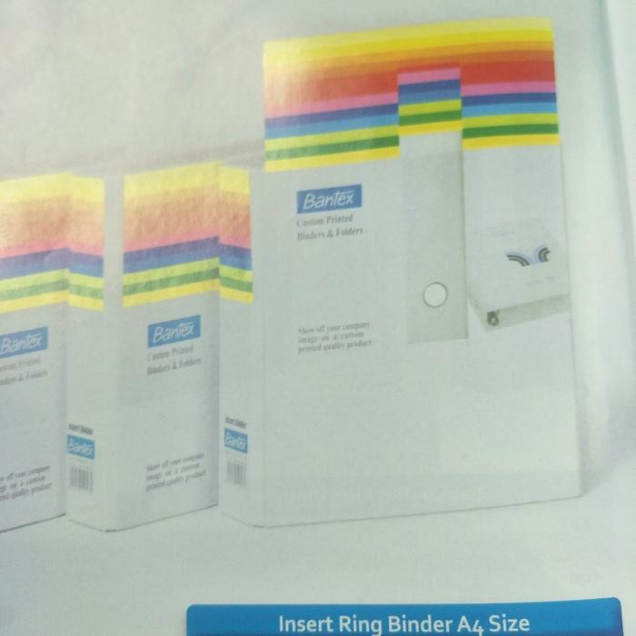 

INSERT BINDER A4 3 LUBANG TEBAL 16 MM BANTEX KODE 417
