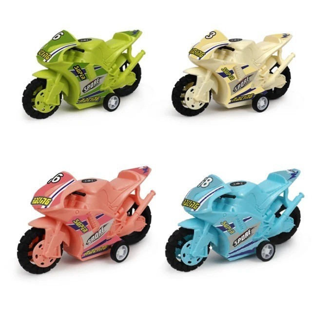 motor GP kantong besar pullback satuan / miniatur motor gp / mainan motor motoran anak