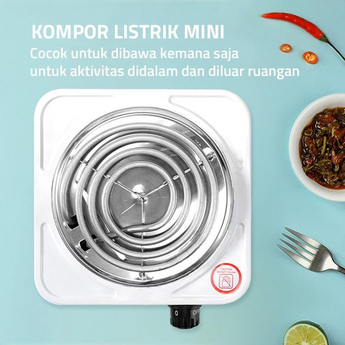 kompor listrik Portable low watt kompor 1 tungku kompor listrik mini