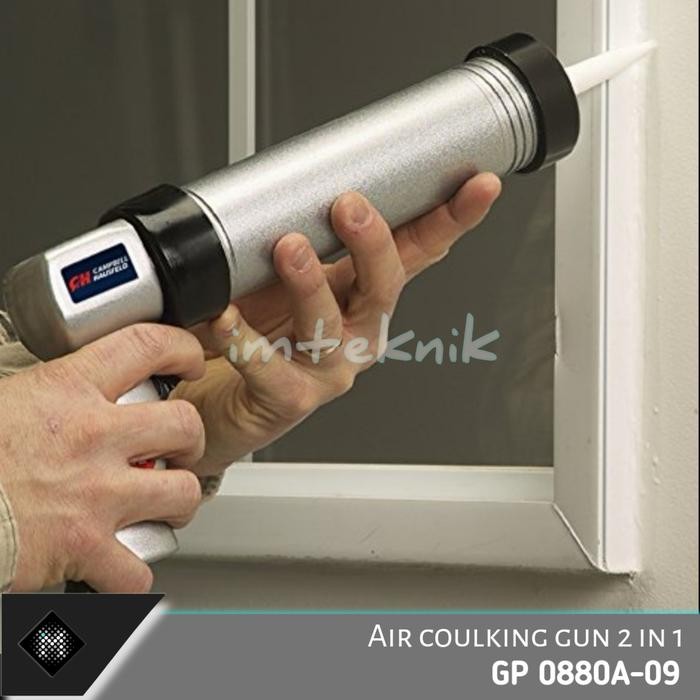 Gercep Mesin Pedempul Udara Sealant Gun Silicone Air Coulking Gun 2In1