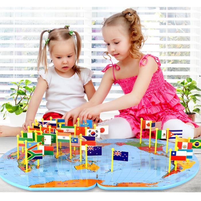 

Map Of The World / Knowledge Of The World / Peta Dunia / Peta Bendera