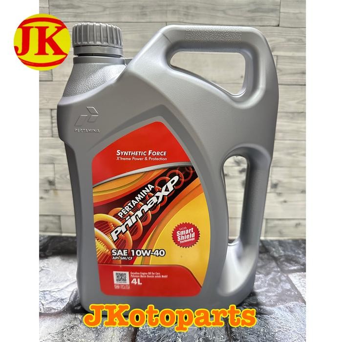 Oli Mesin Prima Xp 10W-40 4 Liter 1 Liter
