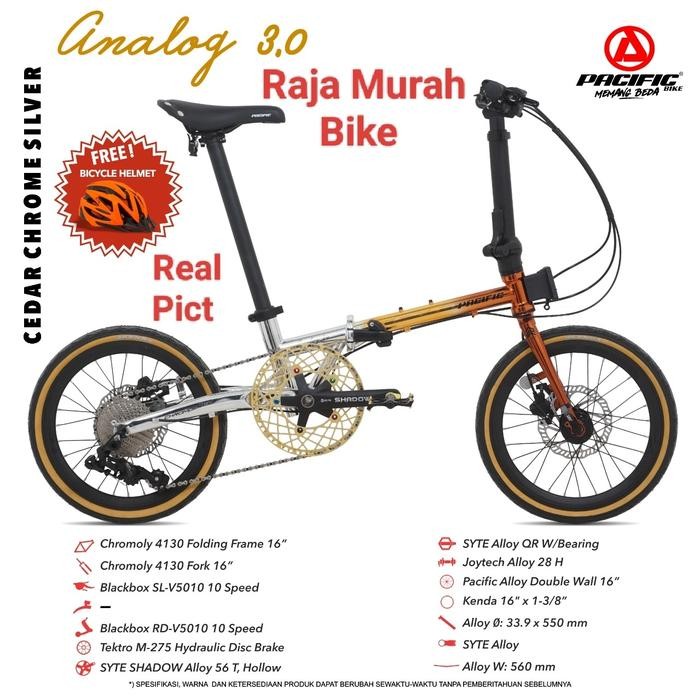 Sepeda Lipat Pacific Analog 3.0 16 Inch Sepeda Lipat 16 Inch Pacific