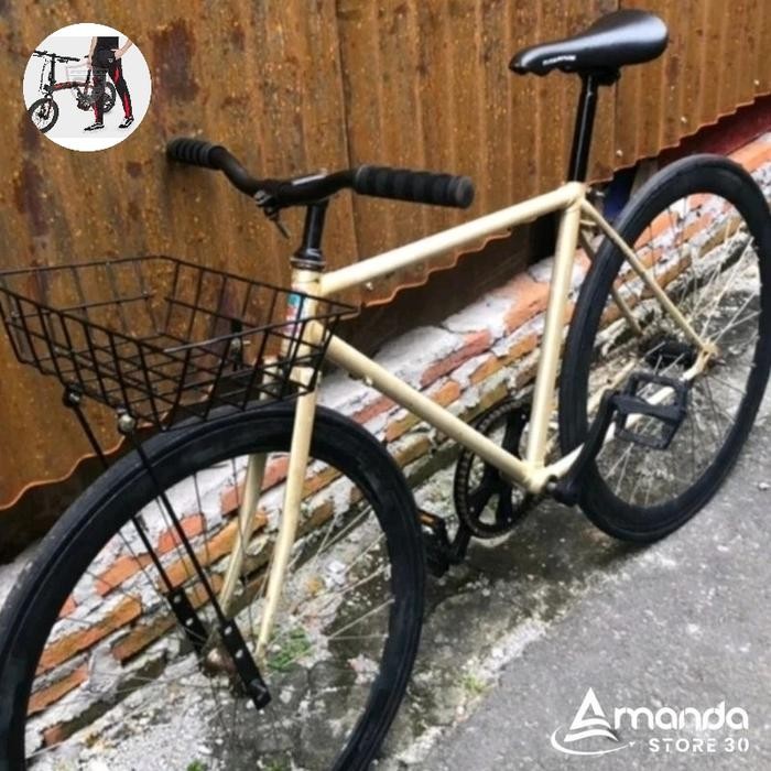 keranjang depan sepeda MTB federal fixie