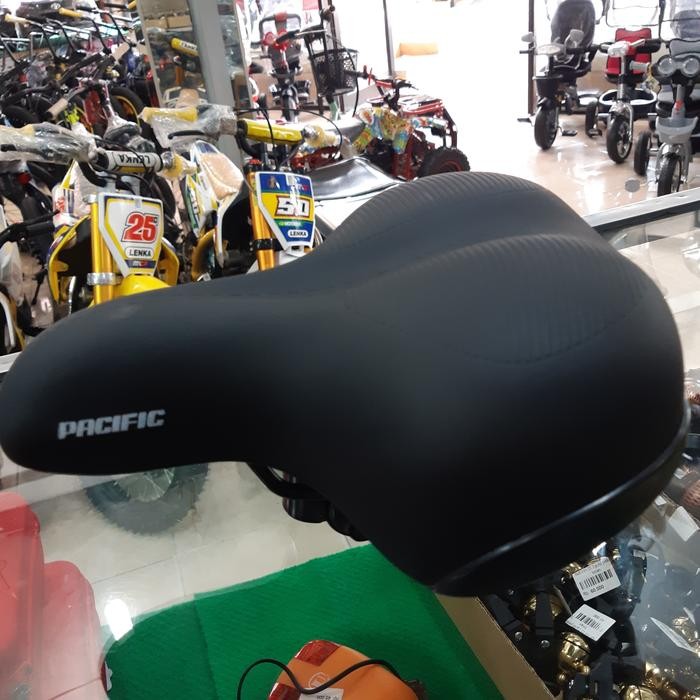 JOK SADEL SEPEDA LIPAT/CTB/MTB PACIFIC ORIGINAL, LEBAR,KUAT,DAN EMPUK