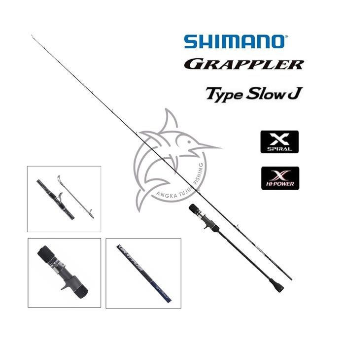 Shimano Grappler Type Slow J Rod Joran Pancing Slow Jig