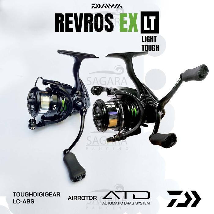 Reel Daiwa Revros EX LT Reel Pancing Spinning Power Handle