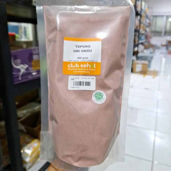 

Club Sehat - Tepung Ubi Ungu 500 gram