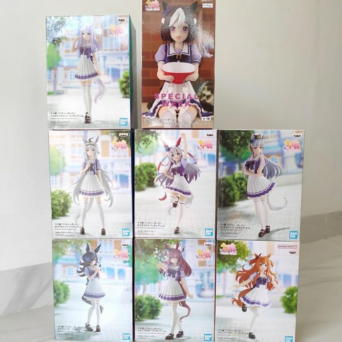 PREMIUM Bandai Uma Musume oguri cap rice shower McQueen mihono bourbon Figure