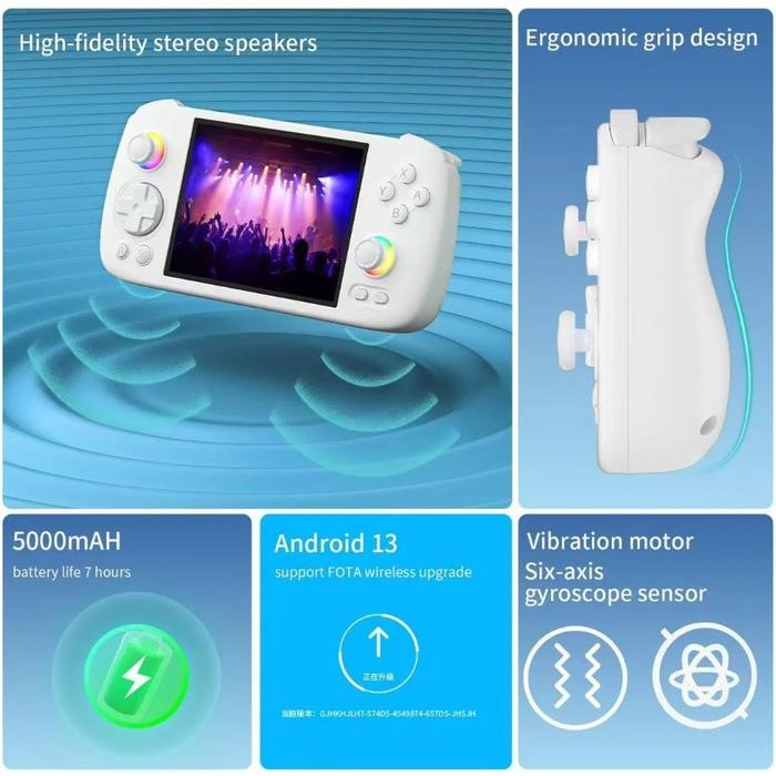 ANBERNIC RG406H Handheld Android System Retro Video Game Console PS1 PS2 Portable