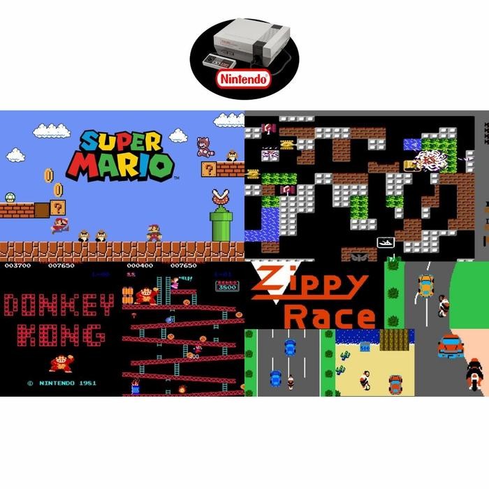 GAME RETRO SEGA, NES, GAME BOY UNTUK PC LAPTOP 1000 GAME PC GAME