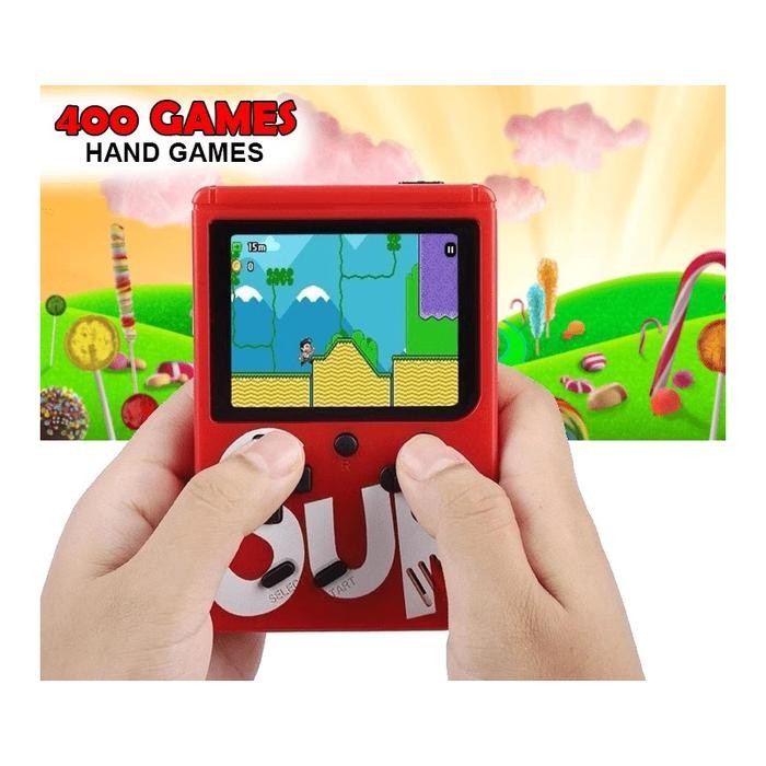 Console Sup Gamebox 400 Games Portable Gameboy Classic Retro FC